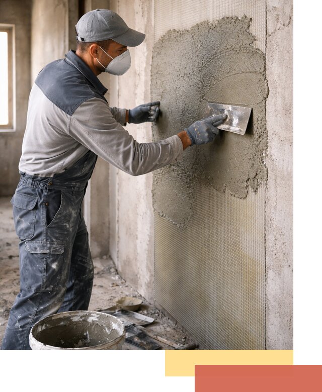 Штукатурка стен по сетке в Канске под ключ качественно и быстро