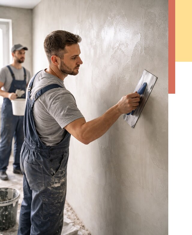 Глянцевание штукатурки стен в Канске от 8197 руб. — услуги и затирка | ОТДЕЛОЧНИК-Кнс