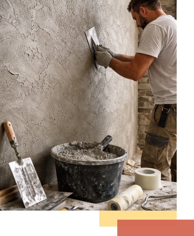 Декоративная штукатурка лофт в Канске — отделка стен и потолков