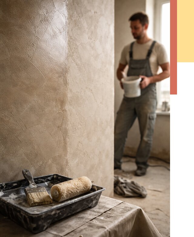 Нанесение воска на штукатурку в Канске от 3825 руб. | Услуги ОТДЕЛОЧНИК-Кнс