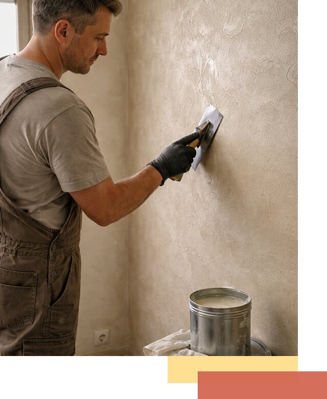 Нанесение воска на штукатурку в Канске для защиты и блеска