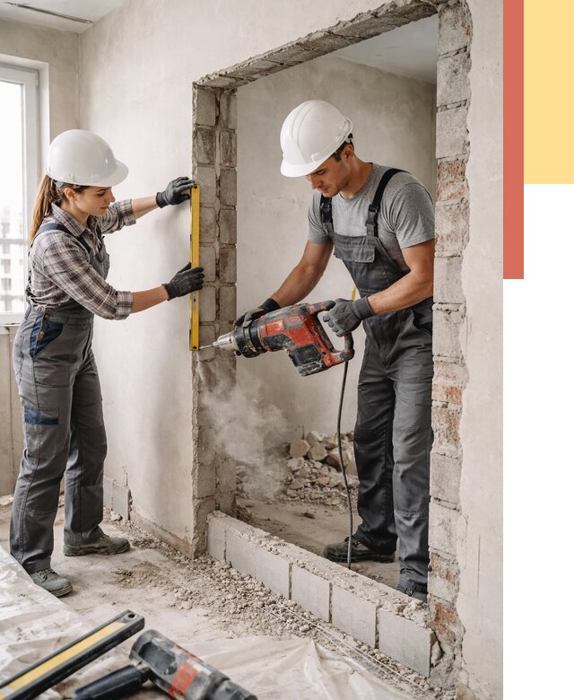 Создание проемов в стенах в Канске от 7104 руб. — алмазная резка и расширение | ОТДЕЛОЧНИК-Кнс
