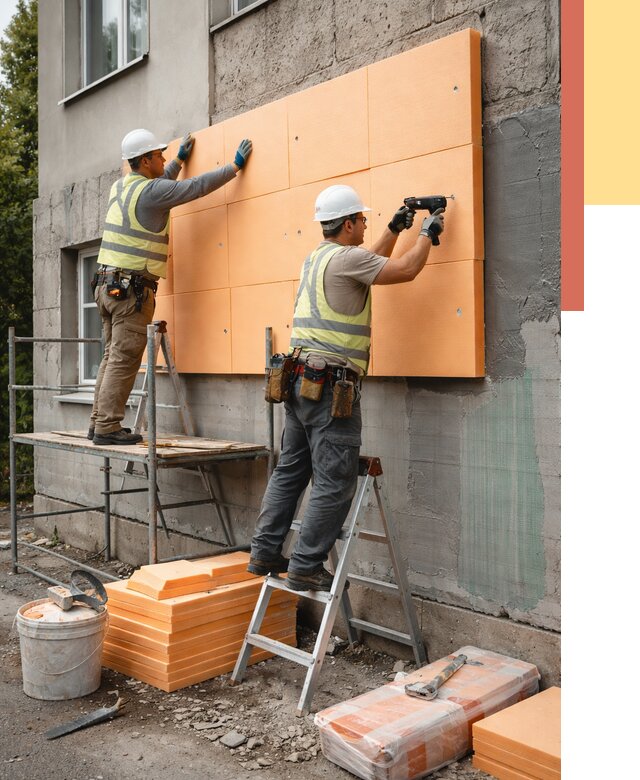 Утепление стен пеноплексом в Канске от 2022 руб./м2 — быстро и недорого | ОТДЕЛОЧНИК-Кнс