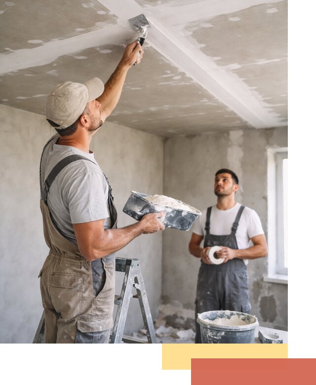 Обработка швов потолка ГКЛ в Канске: качественная заделка и шпатлевка